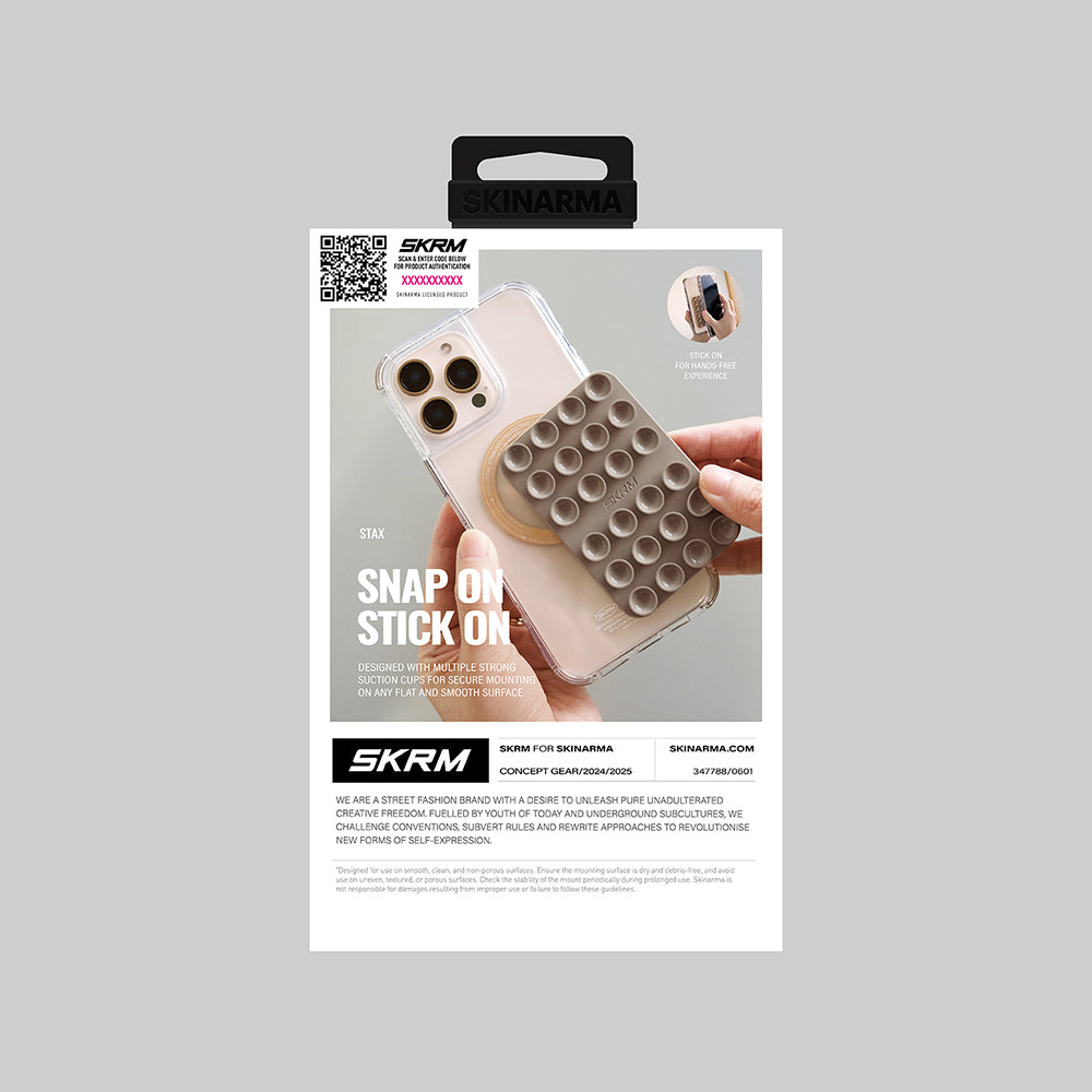 Skinarma Stax Magnetik Vakumlu Telefon Tutucu Skinarma Stax Magnetik Vakumlu Telefon Tutucu